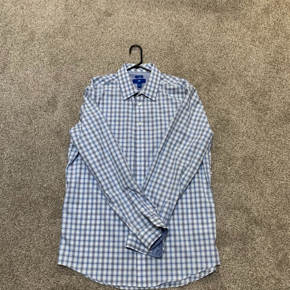 EGARA MENS NON IRION DRESS SHIRT SIZE XLT  #149